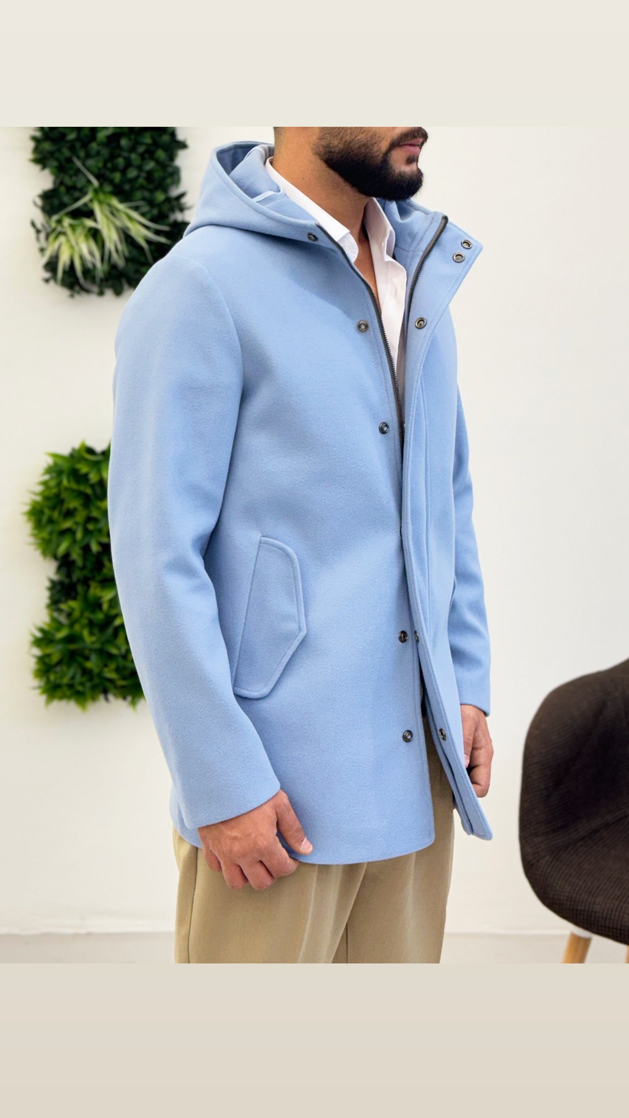 Cappotto Leggero Con Cappuccio Per Bambina 1-5 Anni - Giacca Impermeabile Invernale, Calda E Morbida, Con Zip