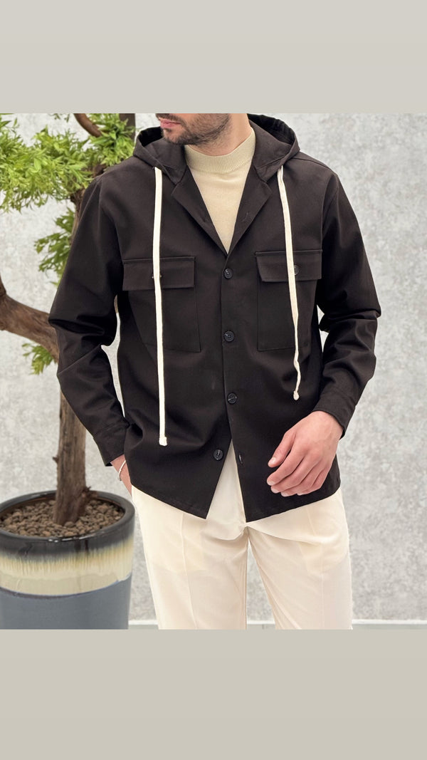 Jacket Gabardina cappuccio T.B.