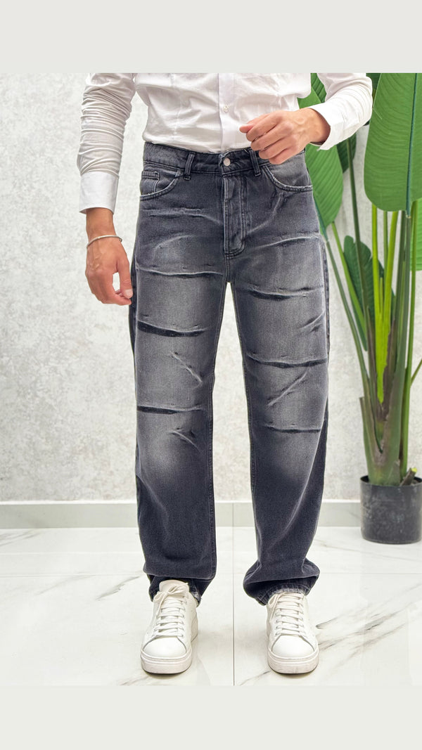 Jeans fondo largo Grey Logitech