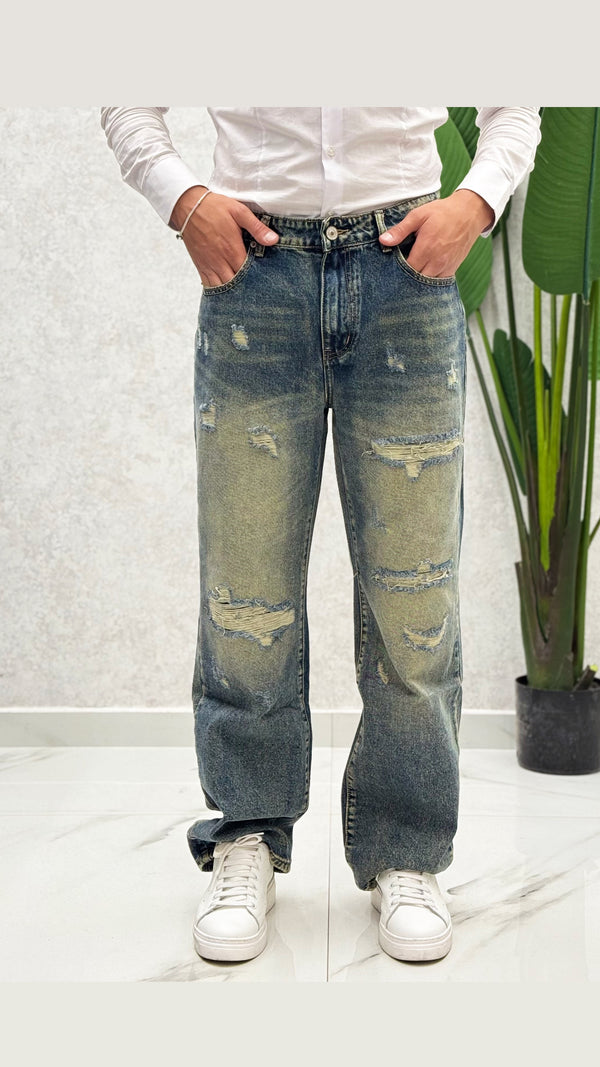 Jeans fondo largo Logitech