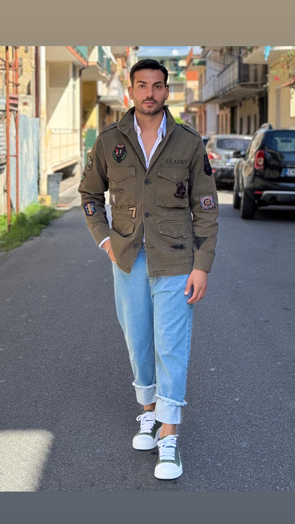 Jacket Premium Patchwork Armi