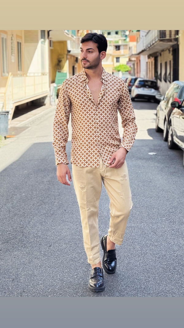 Camicia sartoriale Gold