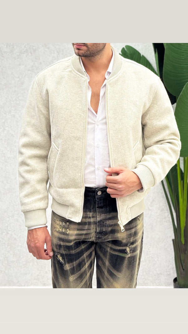 Giubbotto Panno Collo Coreano