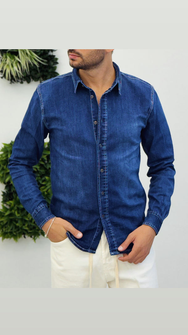 Camicia Denim Leonard