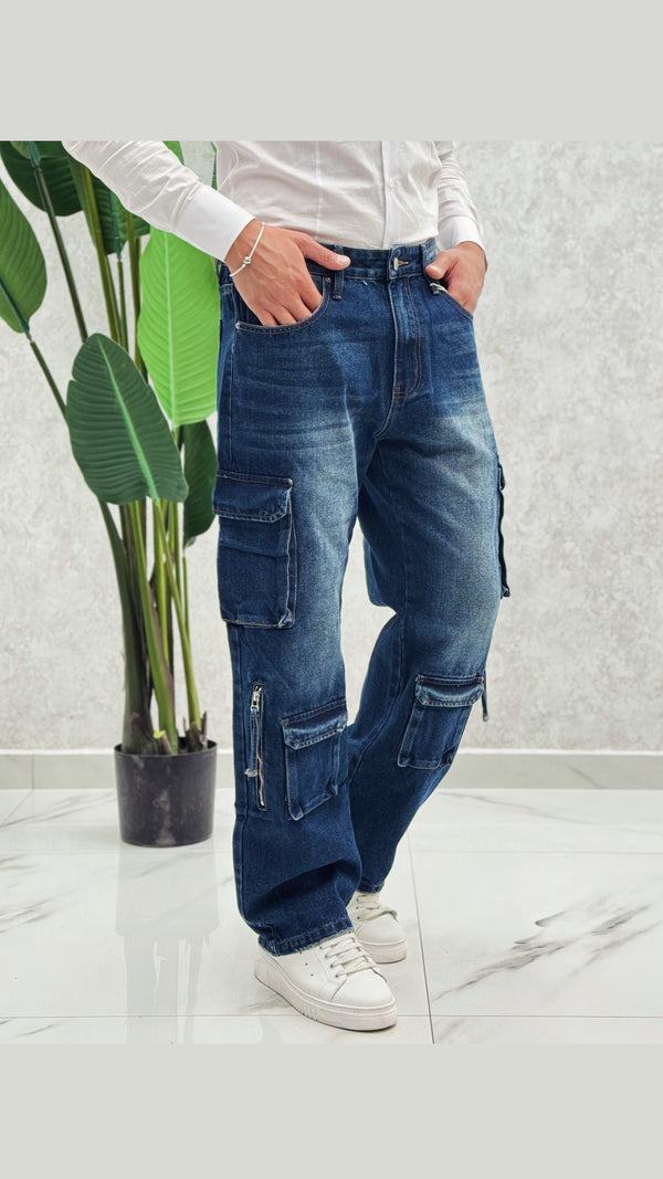 Jeans fondo largo Trend