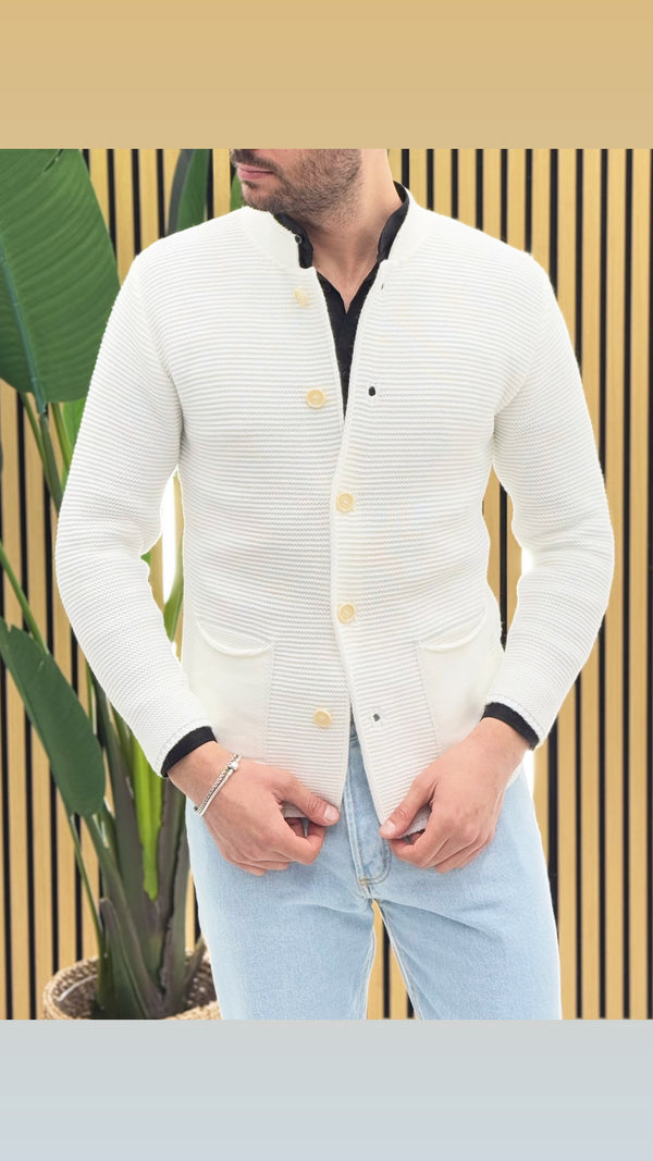 Cardigan Collo Coreano