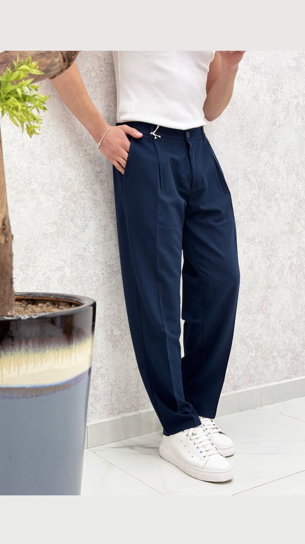 Pantalone classico fondo largo