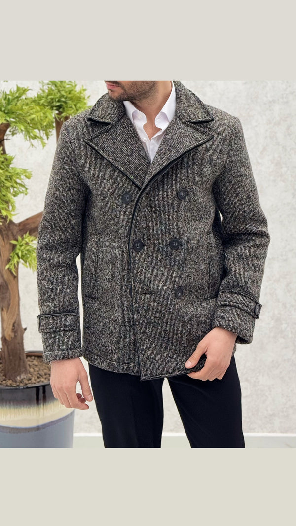 Cappotto Corto Spigato