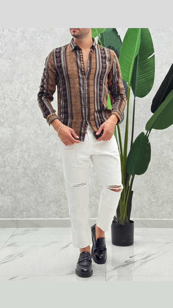 Camicia sartoriale Lime